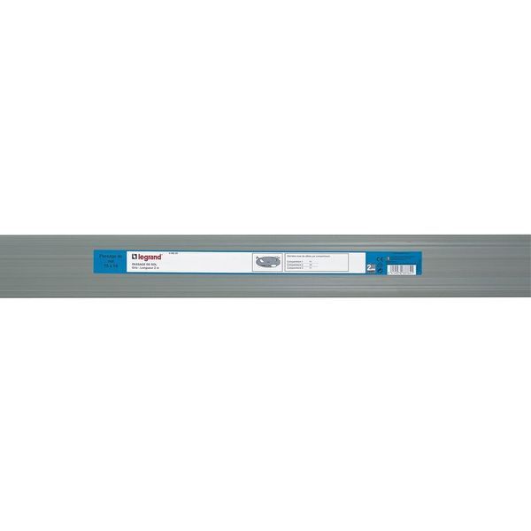 Passage De Sol Pour Câbles 75 X 18 Gris legrand 098245