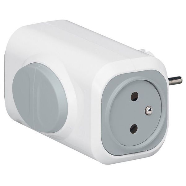 Fiche Multiprise 2 Prises 2P+T 16A 2 Sorties Latérales Avec legrand 050637
