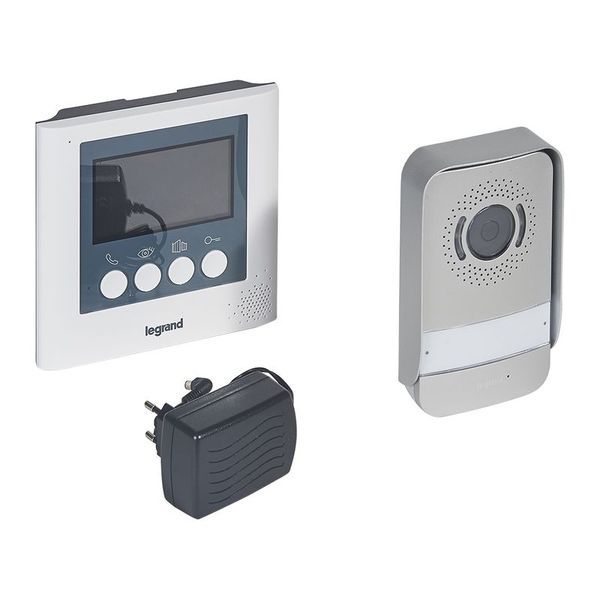 Kit Portier Visiophone Avec Interphone Et Écran 4,3&quot; legrand 369110