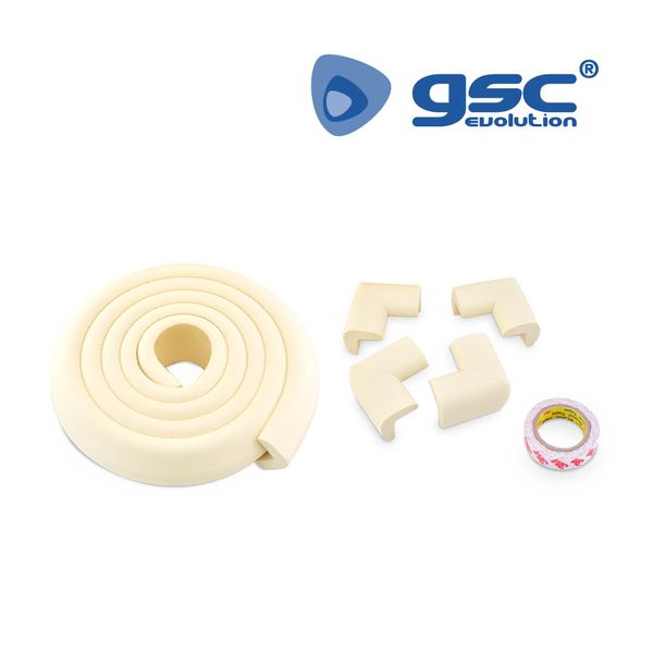 Rouleau de bord 2M et 4 coins de protection en mou | 500070009