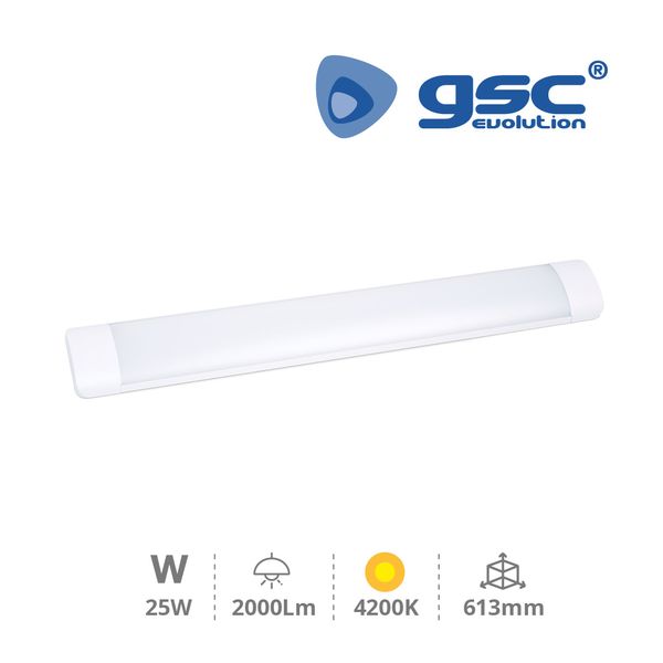 Bande LED électronique Abaw 25W 4200K | 203800000