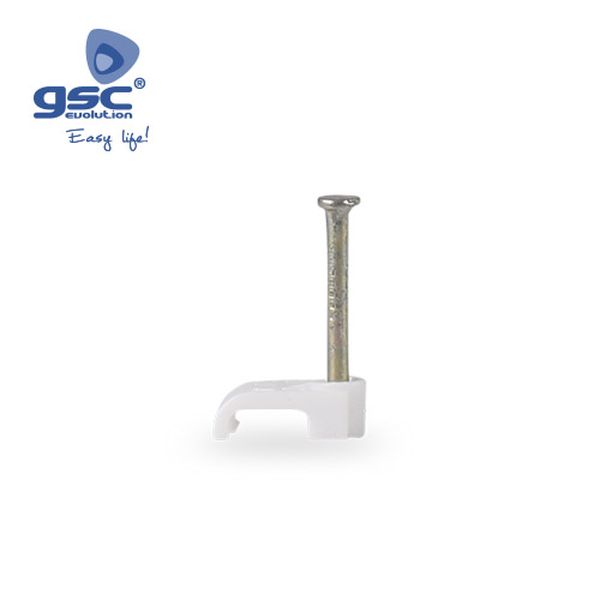 Sachet de 100 attaches pontet pour câble coaxial T | 000303835