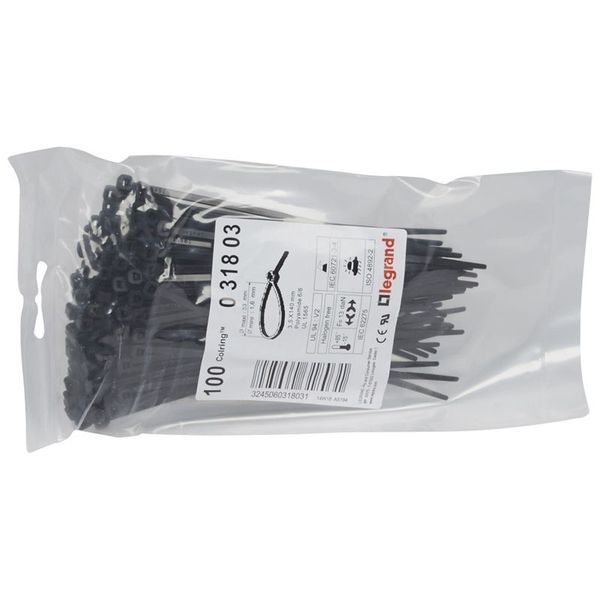 Colring Noir 3,5X140 legrand 031803