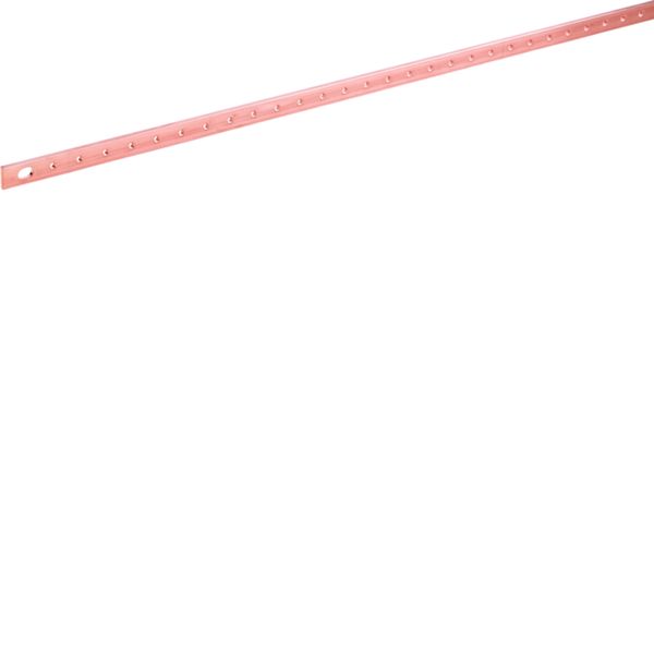 Barre cuivre perforé M6 250A 20x5x1000mm UC832