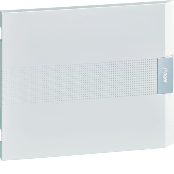 Porte opaque pour coffret vega largeur 18 modules hauteur 1 rangée VZ118P