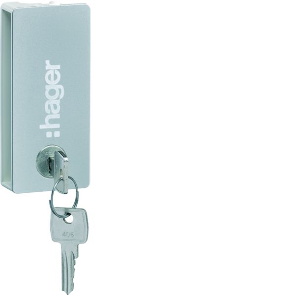 Fermeture à clé type Ronis 1242E pour porte opaque vega largeur 18 modules VZ310PVB