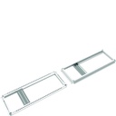 Cadres haut et bas armoire quadro evo P400xL1000mm Blanc pur FN024EW