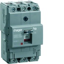 Disjoncteur Boitier Moulé h3 x160 TM A/F 3P3D In100A Icu40kA à cage HNA100H