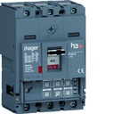 Disjoncteur Boitier Moulé h3+ P160 LSI 3P In40A Icu70kA à cage HES040JC