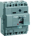 Disjoncteur Boitier Moulé h3 x160 TM A/F 4P4D In25A Icu40kA à cage HNA026H