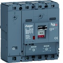 Disjoncteur Boitier Moulé h3+ P160 TM A/A 4P4D In63A Icu50kA à cage HMS064DC