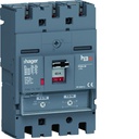 Disjoncteur Boitier Moulé h3+ P250 TM A/A 3P3D In63A Icu50kA à plage HMT063DR