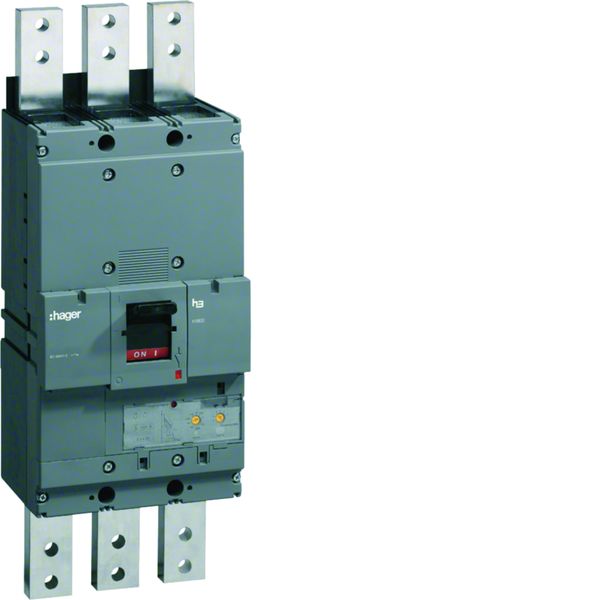 Disjoncteur Boitier Moulé h3 h1600 LSI 3P In1600A Icu70kA à plage HEF990H