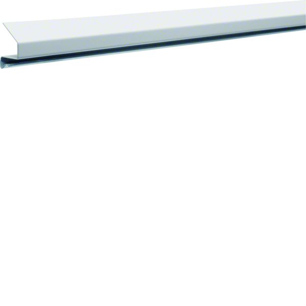 Socle latéral pour BKIS épais 12,5mm simple hauteur acier RAL 9016 Pure BKIS1213019016