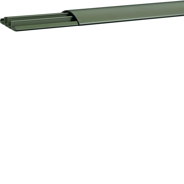 Passage de plancher 18x75mm PVC gris AK75180