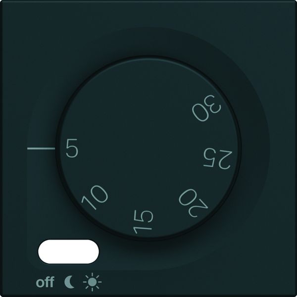 Enjoliveur Gallery thermostat 2 modules , finition Night WXD315N