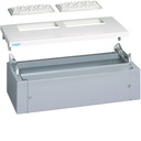 Kit tête et socle IP40 IK08 pour armoire quadro4 260x620mm RAL9010 Blanc pur FC455