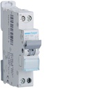 Disjoncteur 20A 1P+N 4,5-6kA Courbe B 1module MHT720