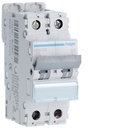 Disjoncteur 10A 2P 10-15kA Courbe C 2modules NKN210