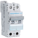 Disjoncteur 3A 2P 6-10kA Courbe D 2modules NGN203
