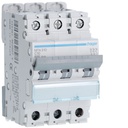 Disjoncteur 10A 3P 6-10kA Courbe C 3modules NFN310
