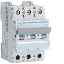 Disjoncteur 6A 3P 6-10kA Courbe B 3modules NEN306