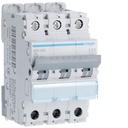 Disjoncteur 6A 3P 6-10kA Courbe C 3modules NFN306