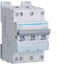 Disjoncteur 16A 3P+N 6-10kA Courbe D 3module NGT816