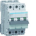 Disjoncteur magnétique 3P 20kA 20A 3 modules MMN320