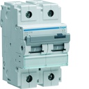 Disjoncteur 16A 2P 50kA Courbe C 3modules HMX216