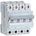 Disjoncteur 20A 4P 6-10kA Courbe C 4modules NFN420