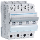 Disjoncteur 16A 4P 6-10kA Courbe D 4modules NGN416
