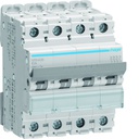 Disjoncteur 6A 4P 25kA Courbe C 4modules NRN406