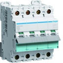 Disjoncteur 63A 4P 15kA Courbe D 4modules NSN463