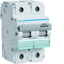 Disjoncteur 125A 2P 15kA Courbe B 3modules HMB299
