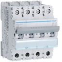 Disjoncteur 50A 4P 6-10kA Courbe C 4modules NFN450