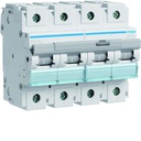 Disjoncteur 100A 4P 15kA Courbe D 6modules HMD490