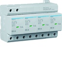 Parafoudre de type 1+2 Iimp 12,5kA 4P 8modules avec auxiliaire de contact SPA801