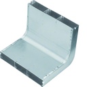Angle vertical 3 compartiments 38mm x 240mm pour sol béton UKK240383