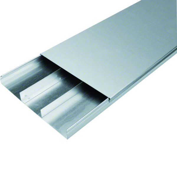 Goulotte acier 3 compartiments 38x340mm pour sol béton UK340383