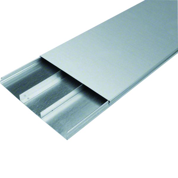Goulotte acier 3 compartiments 28mm x 340mm pour sol béton UK340283