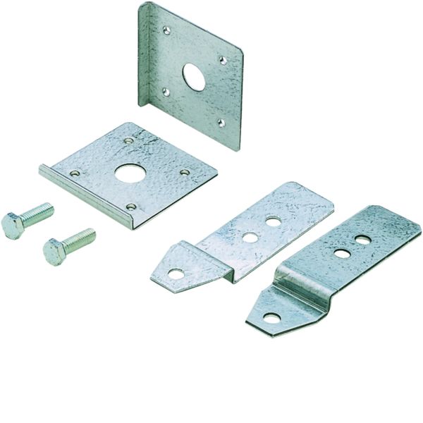 Jeu de 2 pattes de fixation Quadro4 murale horizont. et vertic. livrées avec vis FM640
