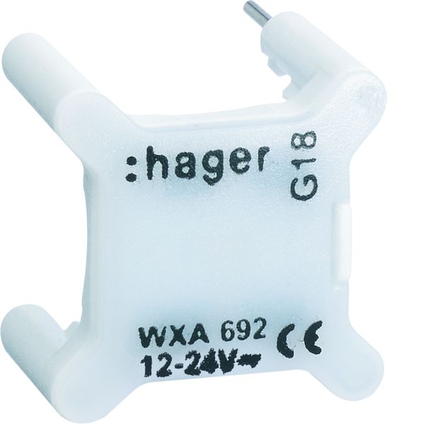 Voyant Gallery pour interrupteur, 12/24V, Blanc WXA695
