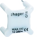 Voyant Gallery pour interrupteur, 12/24V, Blanc WXA695