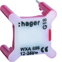 Voyant Gallery pour interrupteur, 12/24V, Rouge WXA696