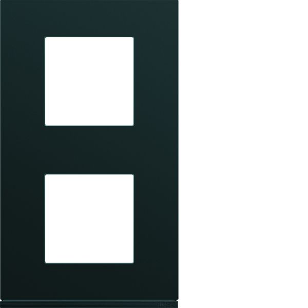 Plaque de finition Gallery 2 poste Night entraxe 71 mm WXP0242