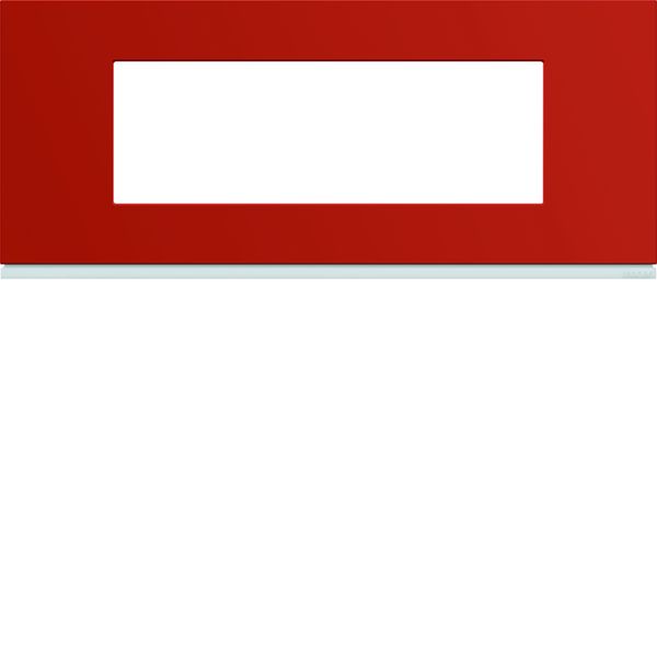 Plaque de finition Gallery 6 modules Eglantine entraxe 57 mm WXP0606