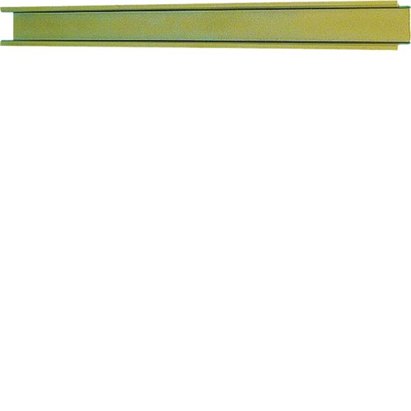 Rail Din symétrique électrozingué bichromaté prof 7.5mm l 35mm long 2m A08800