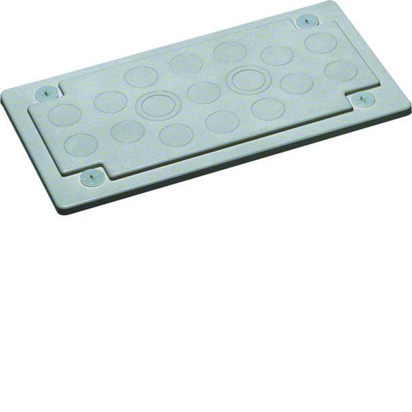 Plaque Entrée de câble pour coffret et armoire PE M20-25 univers quadro evo FZ406M