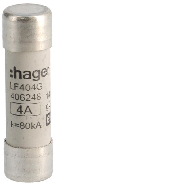 Cartouche fusible industrielle 14x51 gG 4A LF404G
